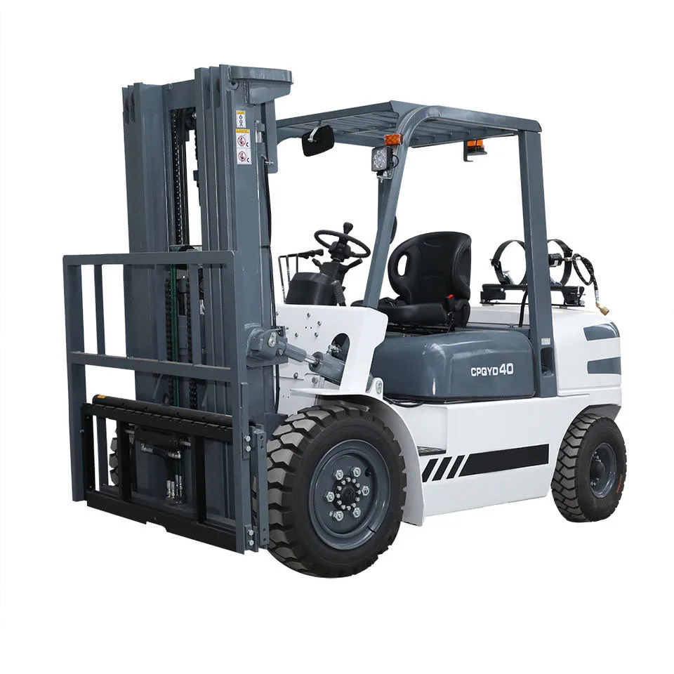 New Forklift with Cotton Bale Clamp Triplex Mast 2t 2.5t 3t 3.5t petrol/gasoline fork lifter gasoline gas dual fuel forklift