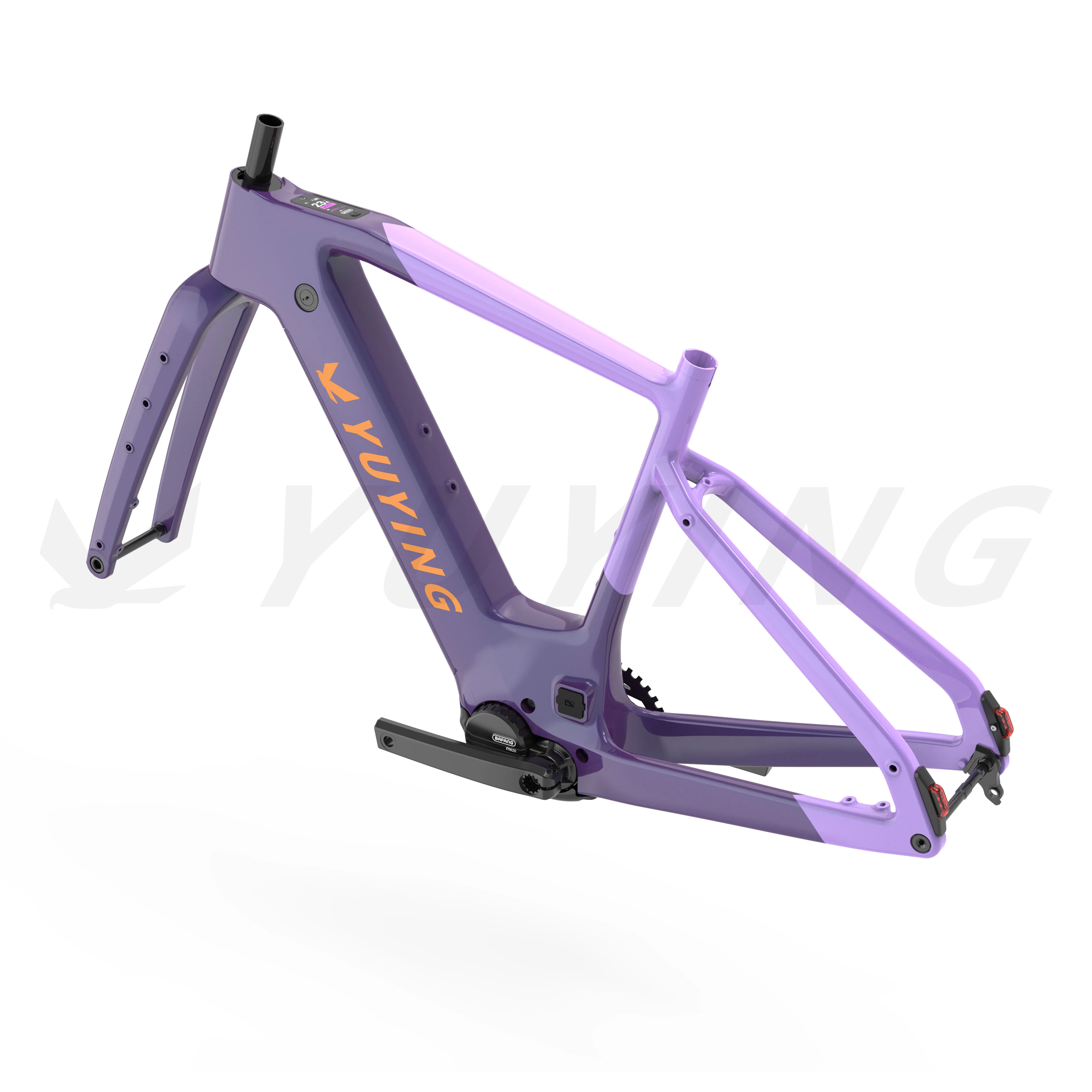 Tek tro hydraulic disc brake deore 12speed Bafang m820 mid-motor mountain ebike gravel electric bicycle