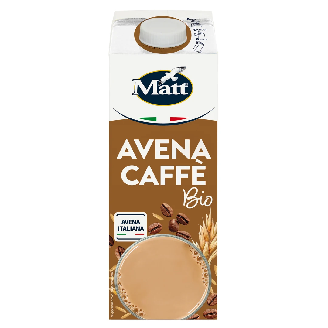 Made In Italy Vegetal Product Low-Salt Organic Oat Coffee Drink Plant-Based Drink For Export Sale