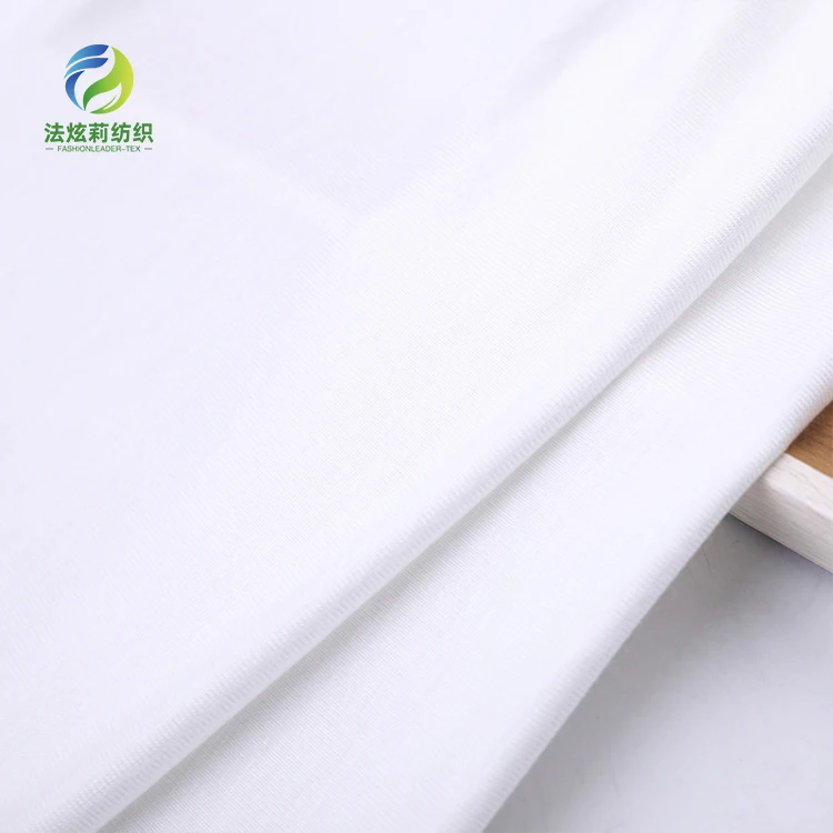 ECO-Friendly organic bamboo cotton fabric Knitting acquard scuba 70% Bamboo 30% Cotton Custom Printed  jersey Fabric Design
