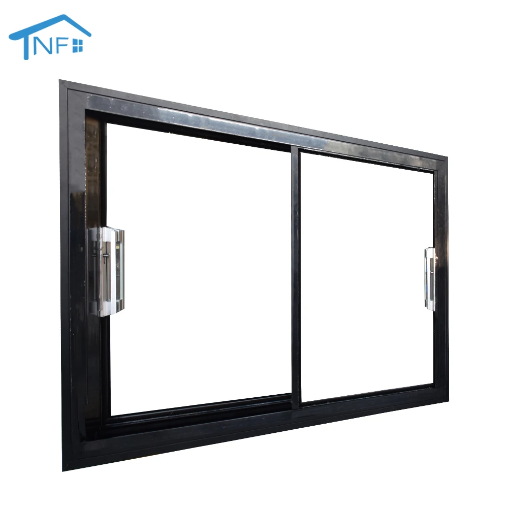 Aluminum tempered glass automotive sliding window philippines price and design