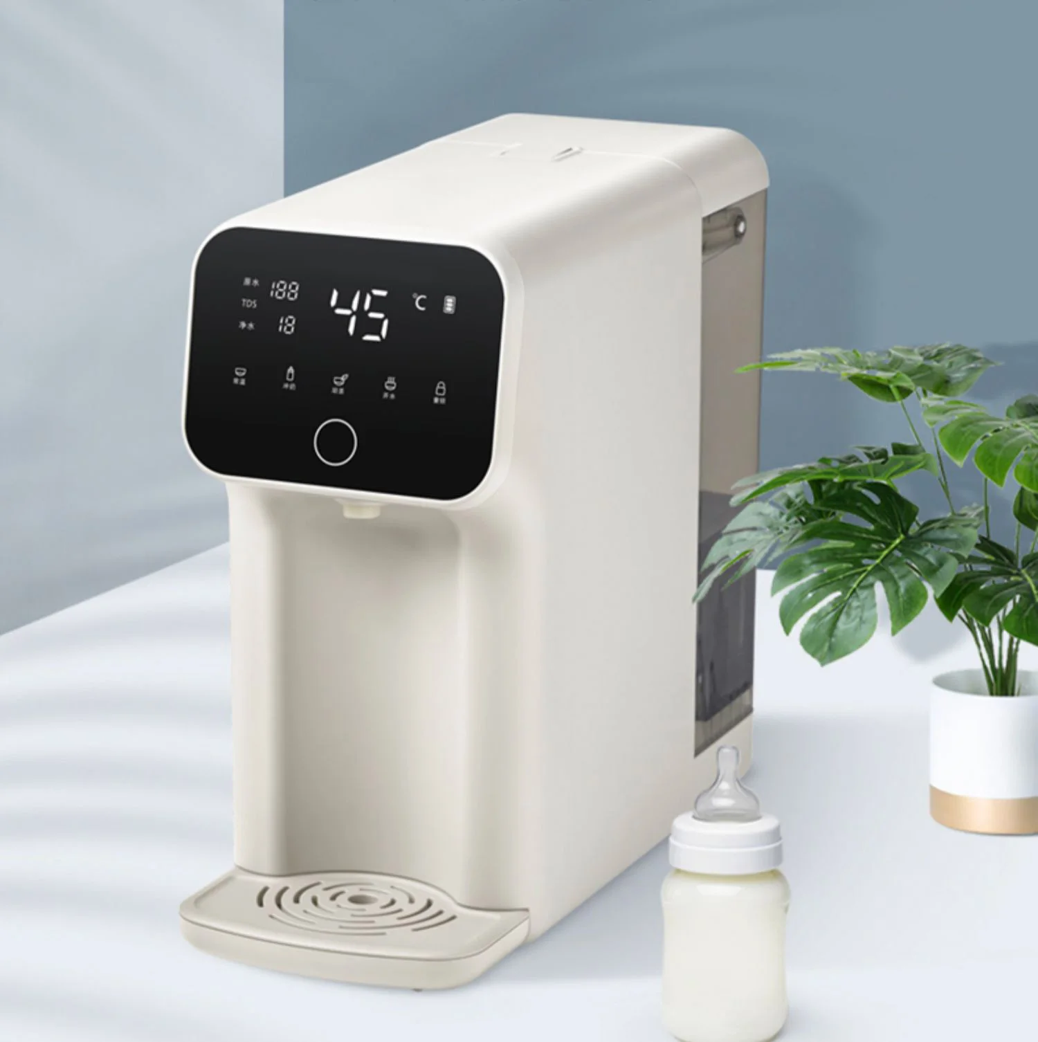 Portable Smart Desktop 5L Hot Water Dispenser Direct Drinking Heating Ro System Water Purifier
