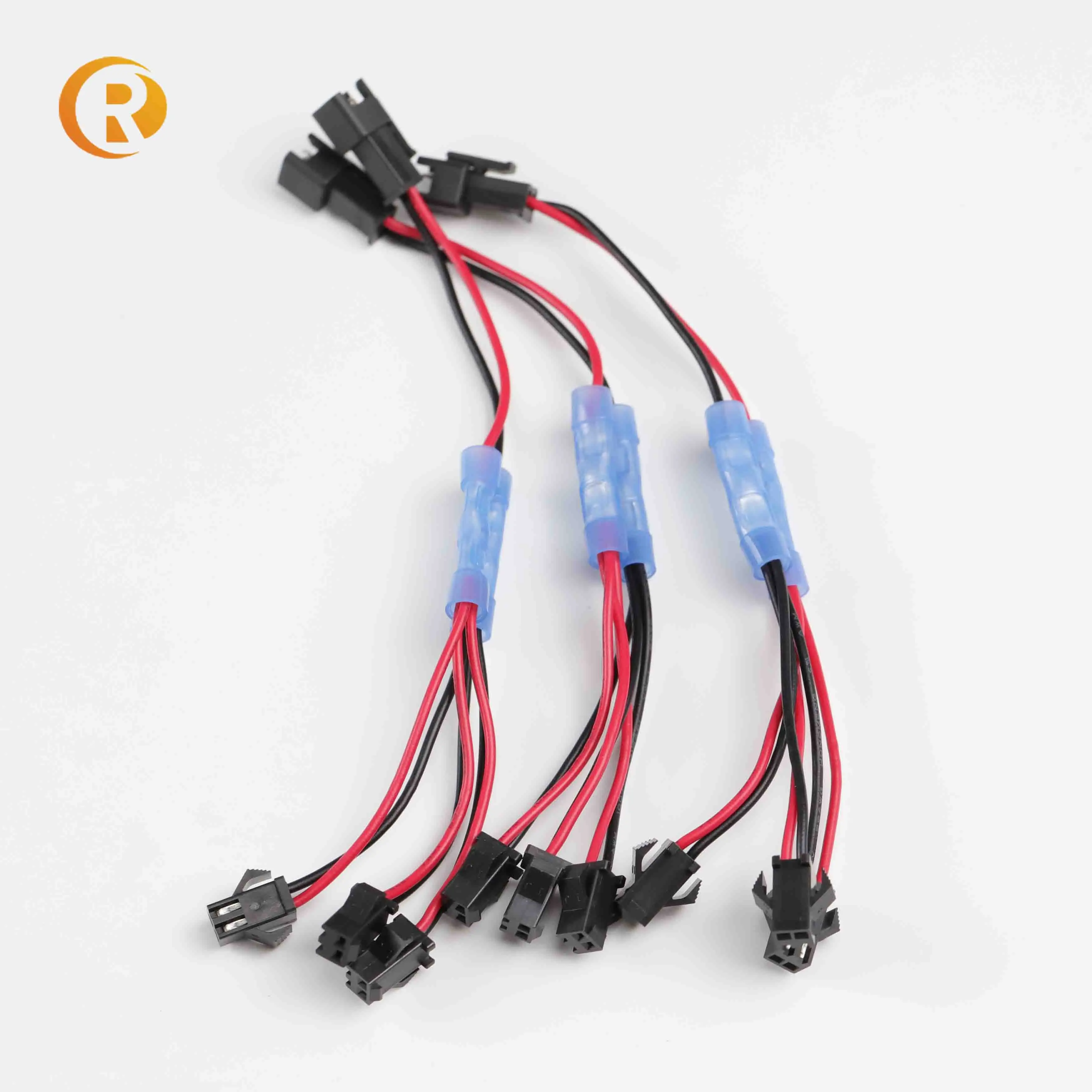 1.0mm 1.25mm 1.5mm 2.0mm 2.54mm Pitch 2/3/4/5/6 Pin Connector Electric Wire & Female Plug JST SH ZH PH XH custom cable