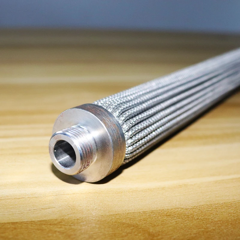 Melt Candle Sintered Fiber Pleated Filter Element Design Stainless Steel New with Competitive Price