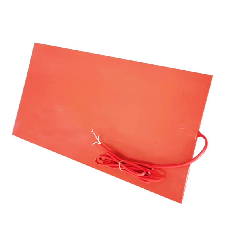 220V 1200X600mm 3600W Flexible Silicone Resistance Heater for 3D Printer