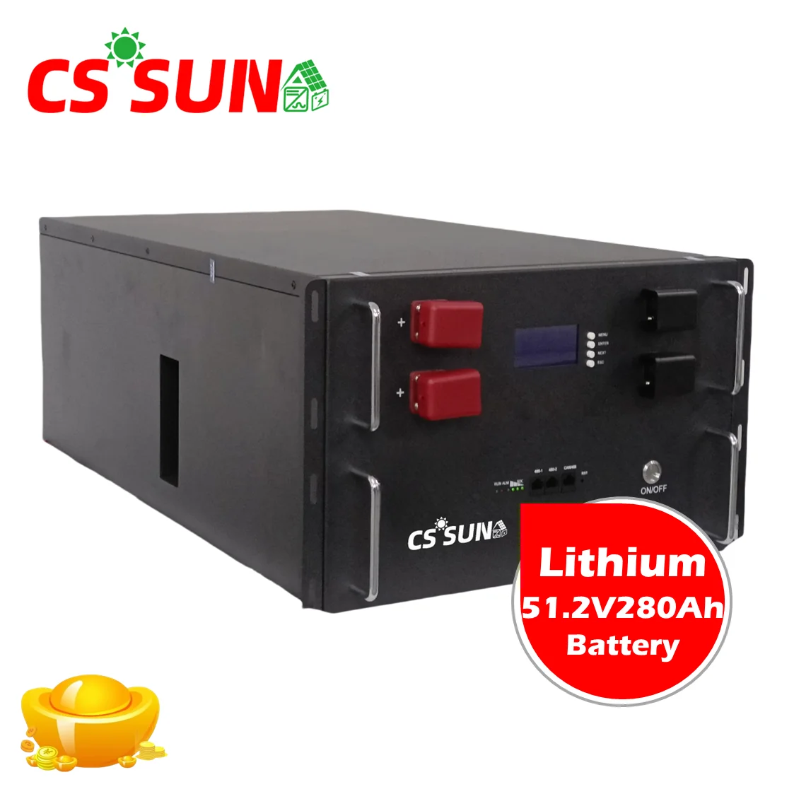 CSSUN LPR48V280Ah LiFePO4 монитор батареи для бытовой техники VRLA Замена электрического велосипеда от китайского завода