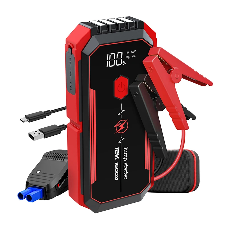Multifunction Portable 12V High Power Mini Car Emergency 1500A 18000mAh Battery Booster Power Jump Starter