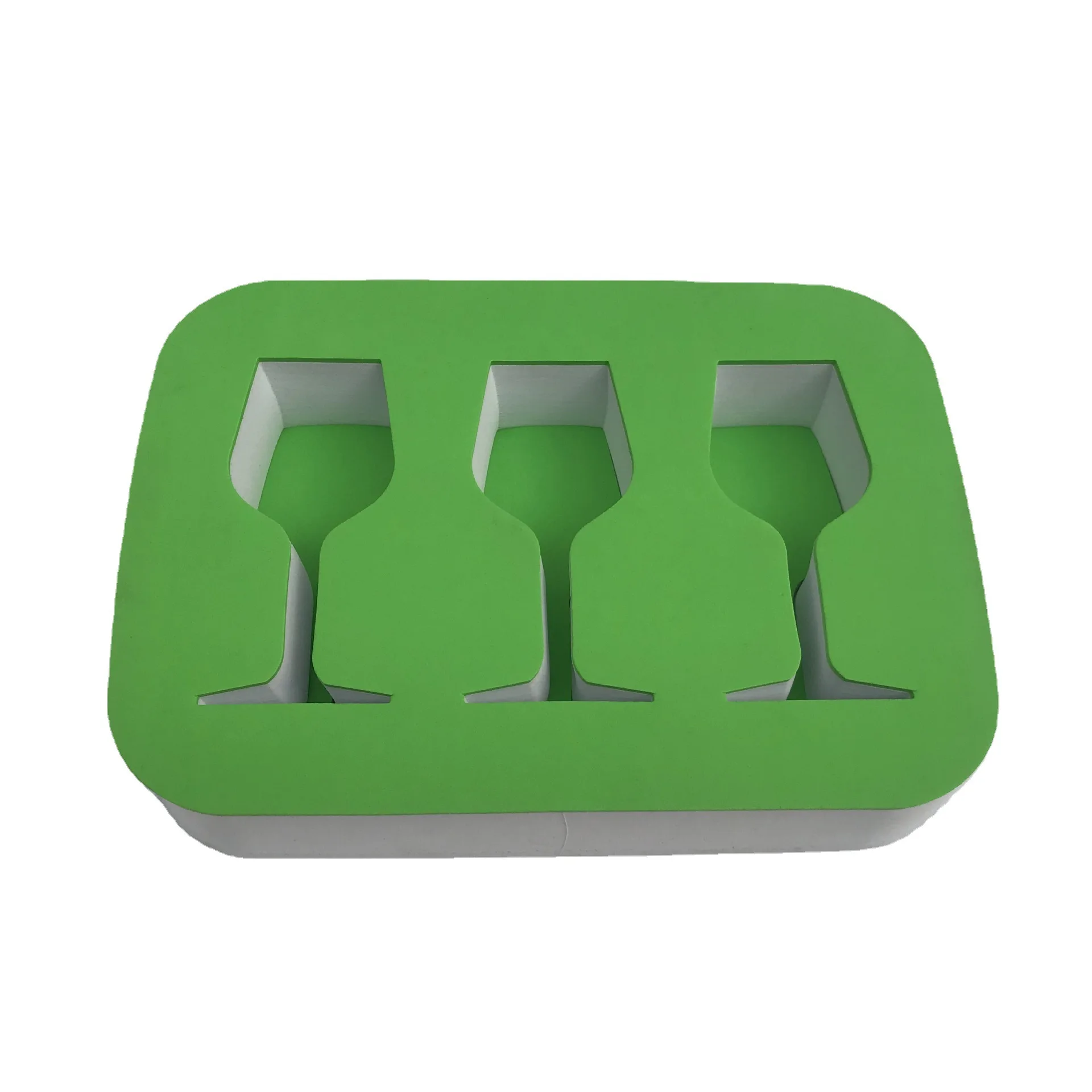 High quality color die cutting EVA foam tray customized CNC cutting eva foam insert