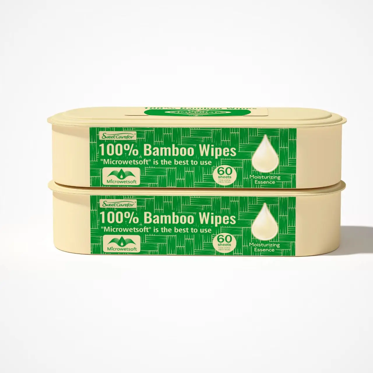 Sweet Carefor Microwetsoft bamboo toilet paper , both paper and the box is compostable ,biodegradable and eco-friendly