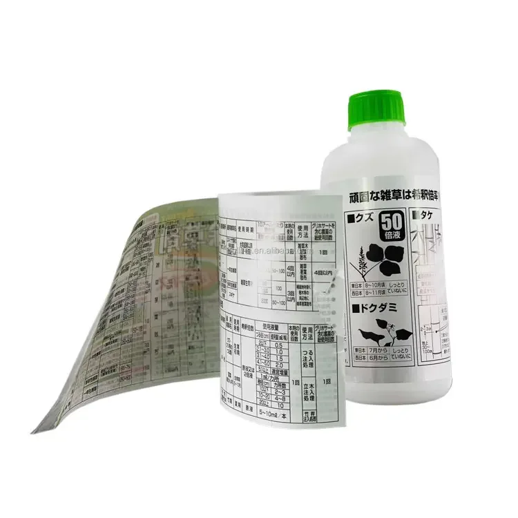 Custom Printing peel off label double layer label sticker Dual Layer 2 Ply Warning Information Adhesive Label Stickers