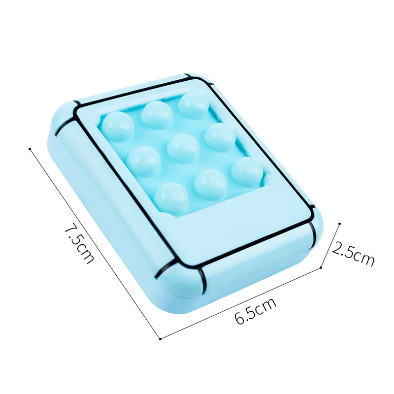 Colorful pop finger Fidget Toys Professional Finger Fidget Stress Relief Rings Props Training Relieves gamepad Toy