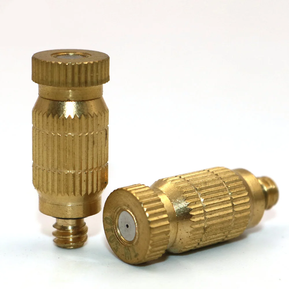 50-100 Micron High Pressure Stainless steel Garden Hose Water Heads Sprinkler Fog Misting Spray Nozzle