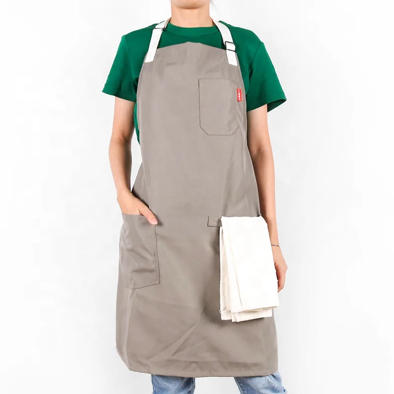 CHANGRONG Custom Eco friendly Recycled RPET Canvas Cooking Apron