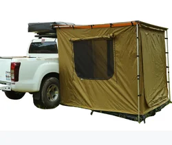 Waterproof Canvas 2.5m*2.5 CAR Awning Extension with Sidewalls Four-season Tent Total Waterproof 650G PVC Oxford 400G Canvas