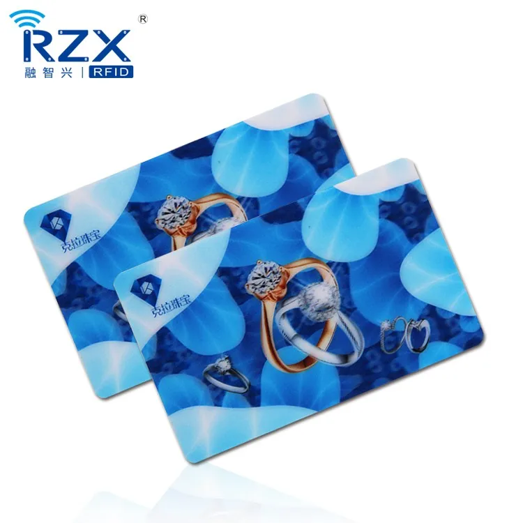Customized 3D Plastic Card PET Business Card Flip Effect 3D Card