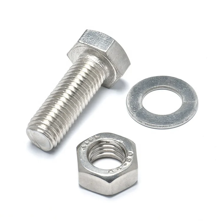 Factory Manufacturer DIN933 Full Thread Hex head bolts