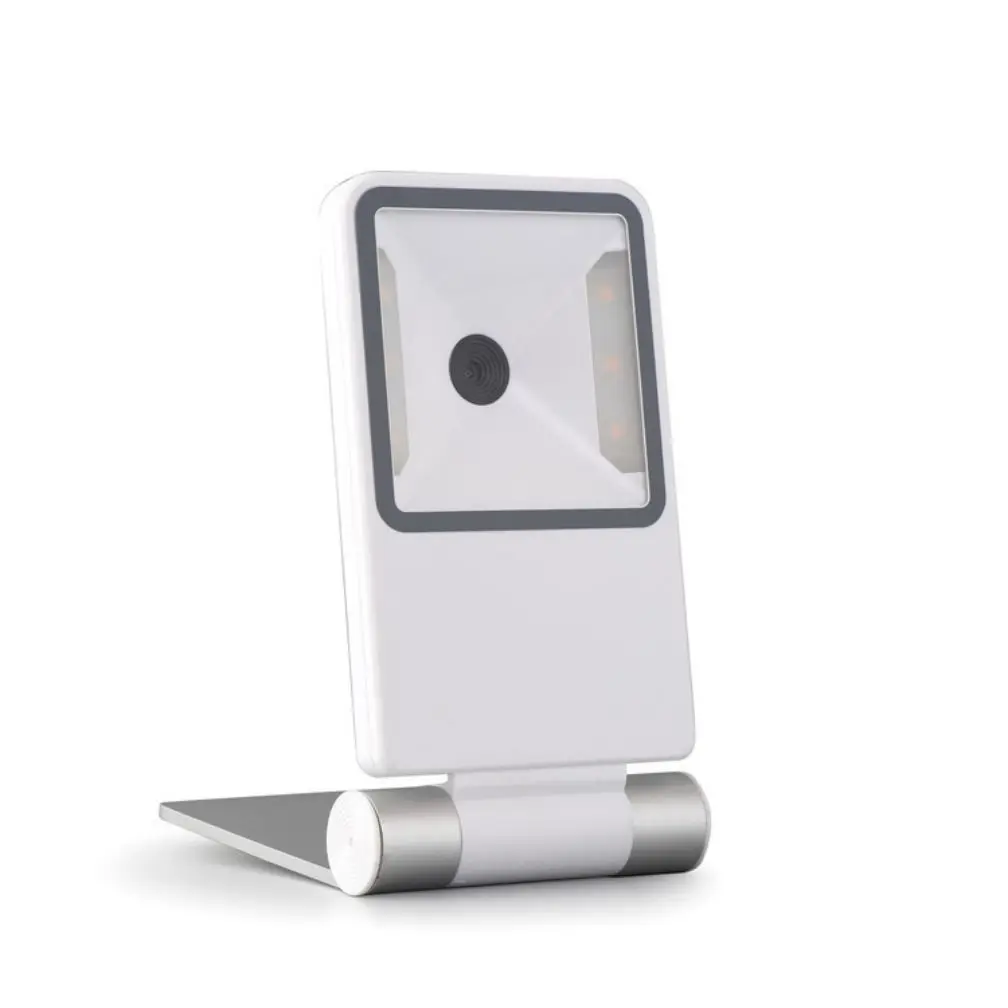 Portable 1D 2D QR CODE Datamatrix PDF417 Platform POS Omnidirectional Desktop Wireless High Speed Barcode Scanner Manufacturer