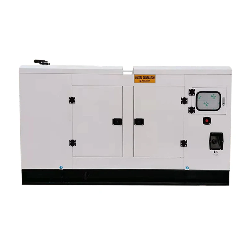 Chinese Soundproof 100kw 150kva 3 phase silent diesel generators with generator motor