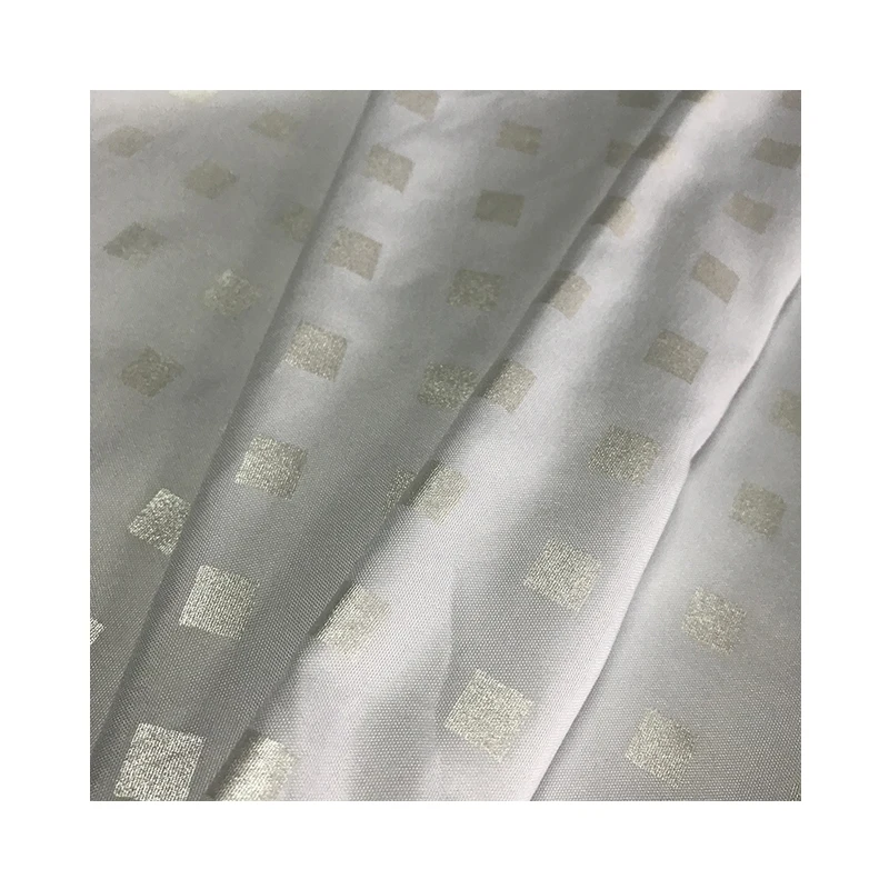 Selling 100% polyester dyed and powdery silver printed fabric for hotels
