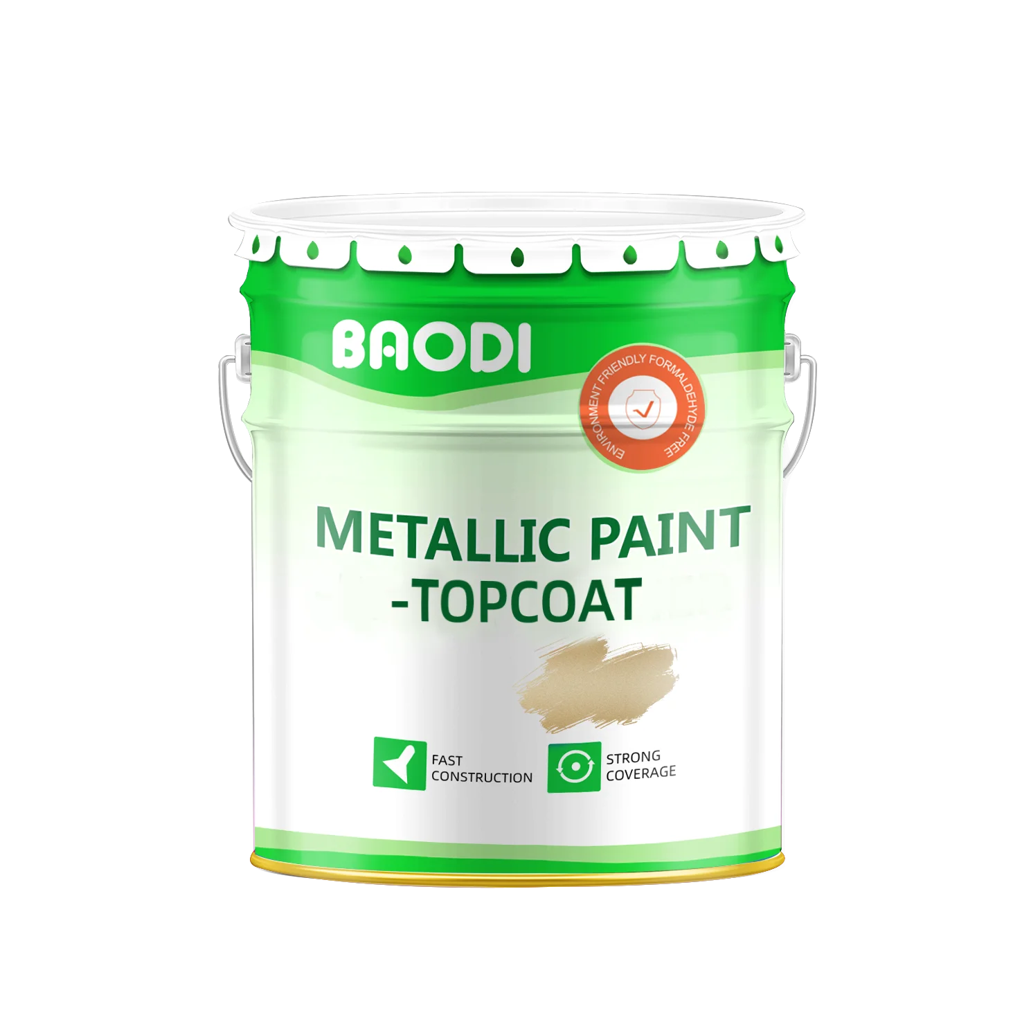 
2000hrs Decorative Metallic Epoxy Floor Paint car topcoat spray paint coating 0.5kg/m2 