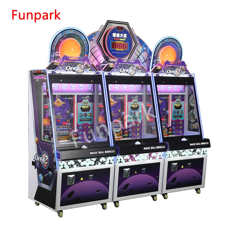 Popular coin-operated game console gaming center equipment adult lottery machine