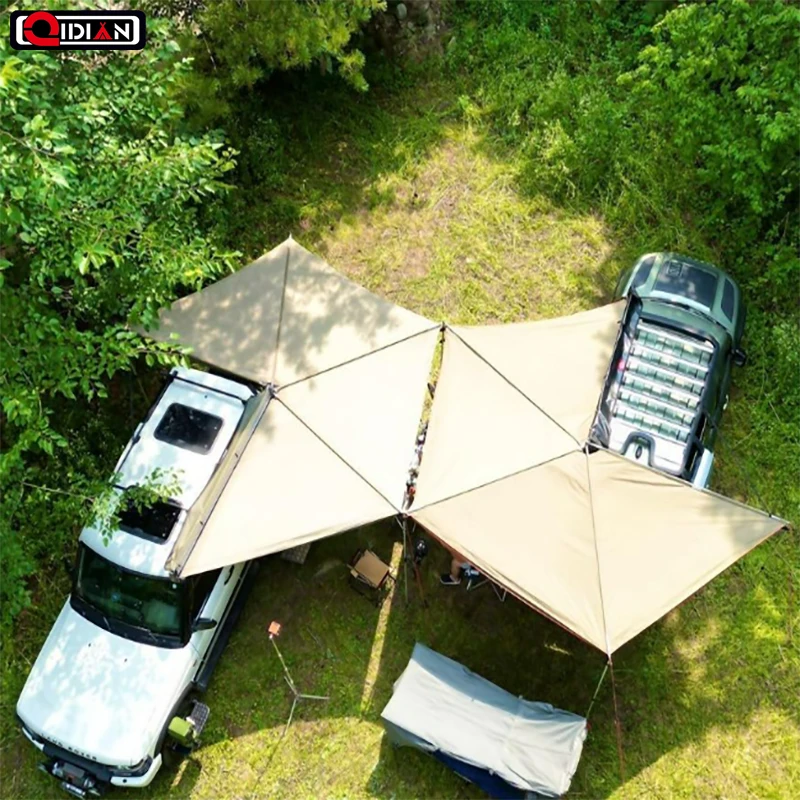 Распродажа навес Foxwing автомобильный на 270 градусов тент QIDIAN 4x4 для грузовика кемпинга