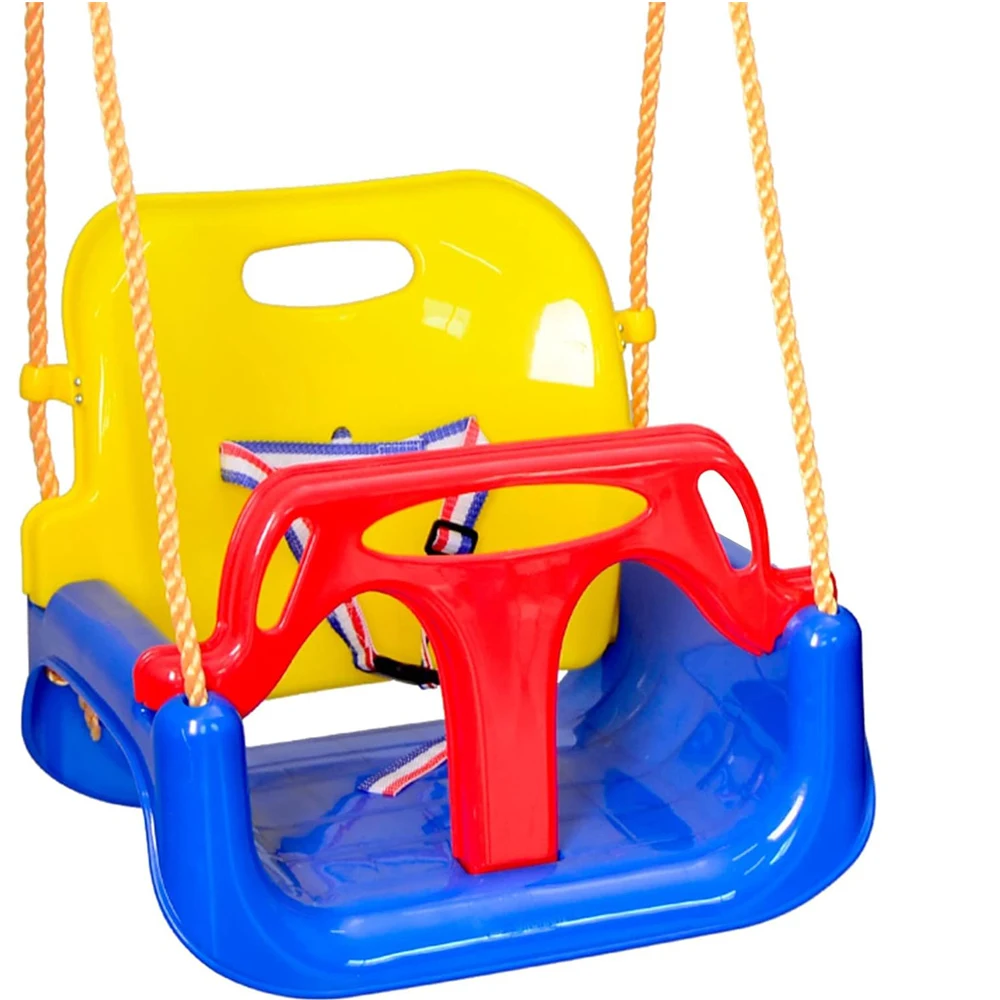 Adjustable 3 In 1 Swing Seat Baby Toddler Outdoor Background Playground Kids Swing