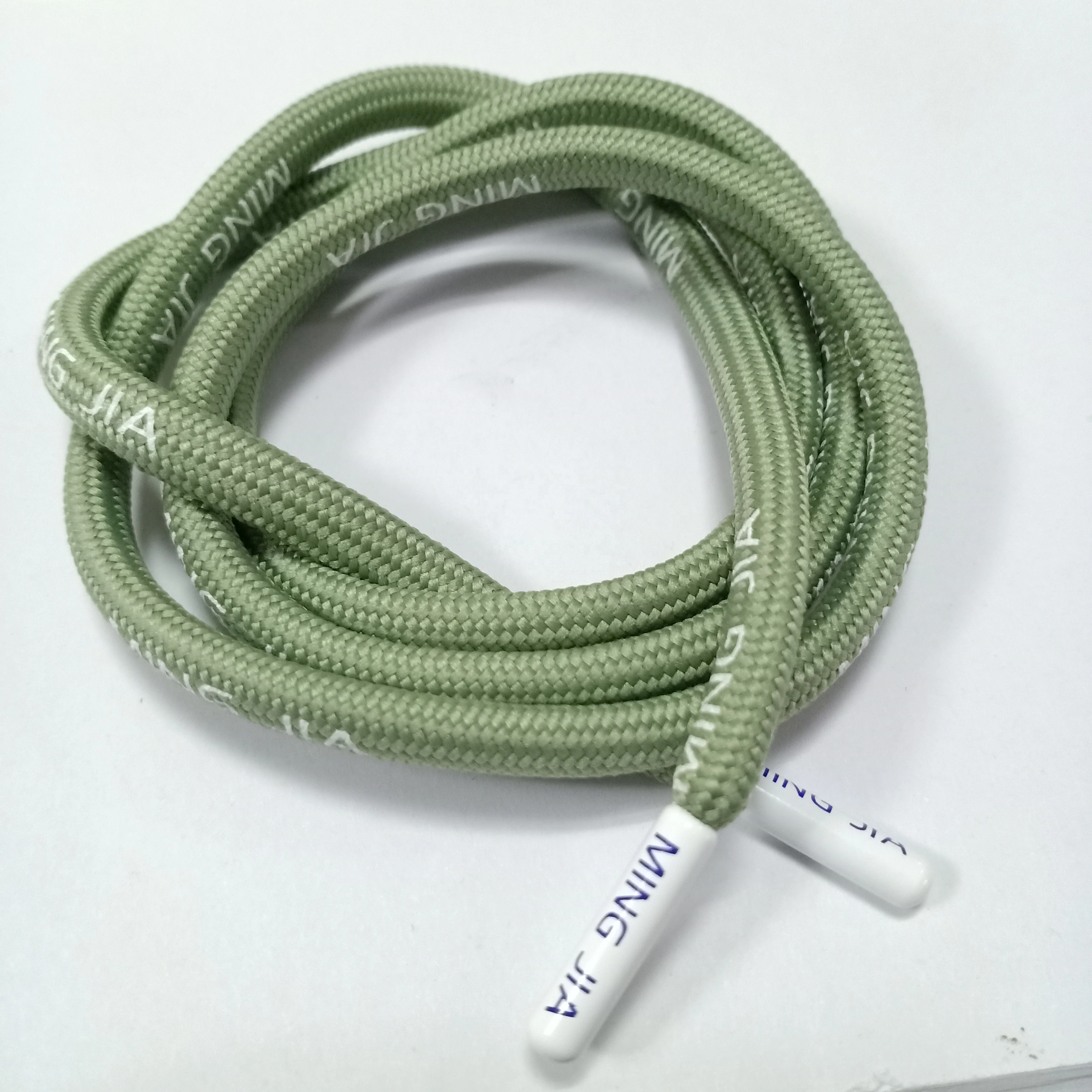 Custom 3mm 4mm 5mm 6mm  Drawcord Braided Polyester Rope Hoodie Drawstring Cordon