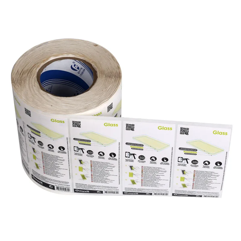 Factory Cheap Custom logo Design Printing Round Waterproof Transparent  Food Self - Adhesive Sticker Packaging Label