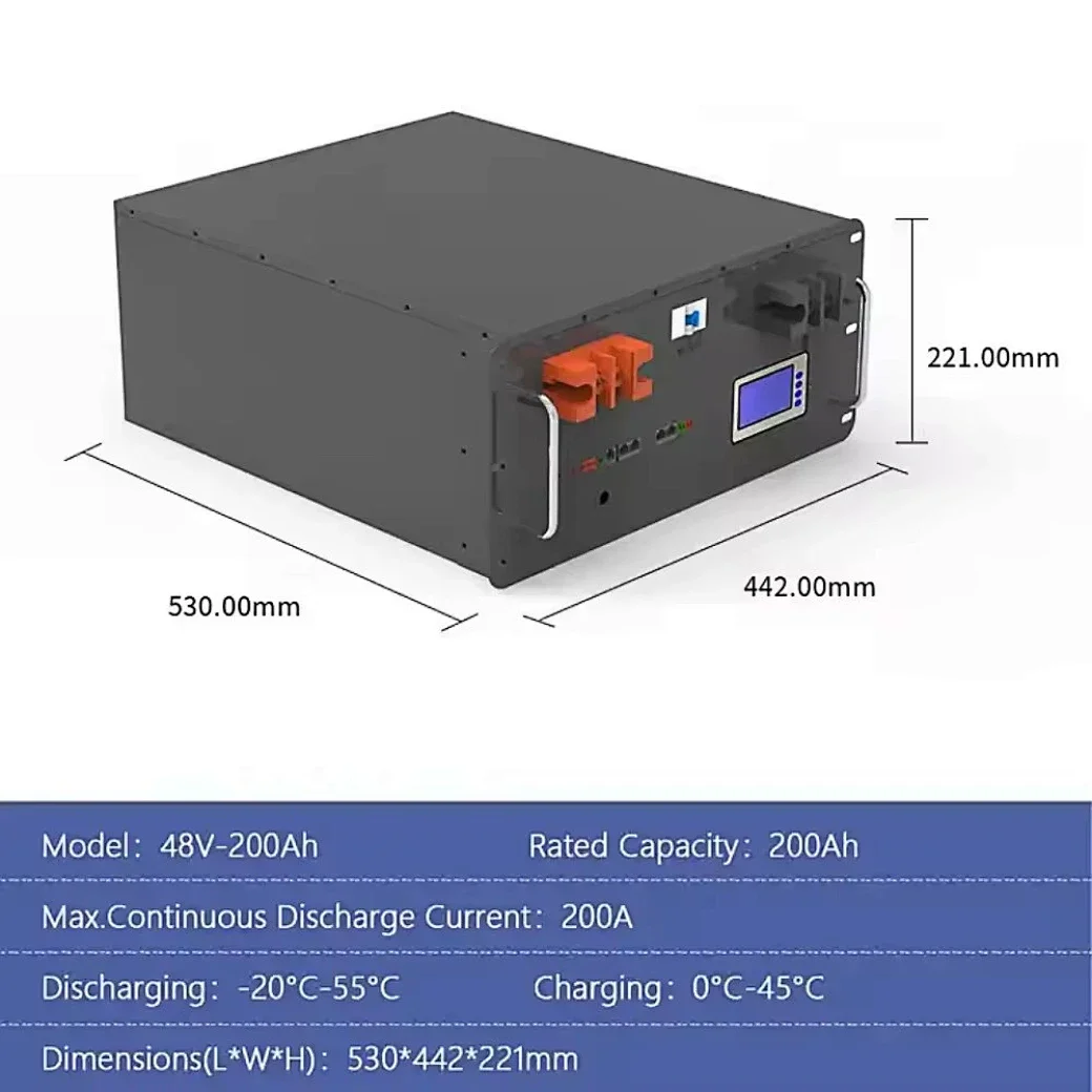 Заводская распродажа аккумуляторы lifepo4 100 Ампер 48v15S1P 100ah 200AH литий-ионный аккумулятор 48 В