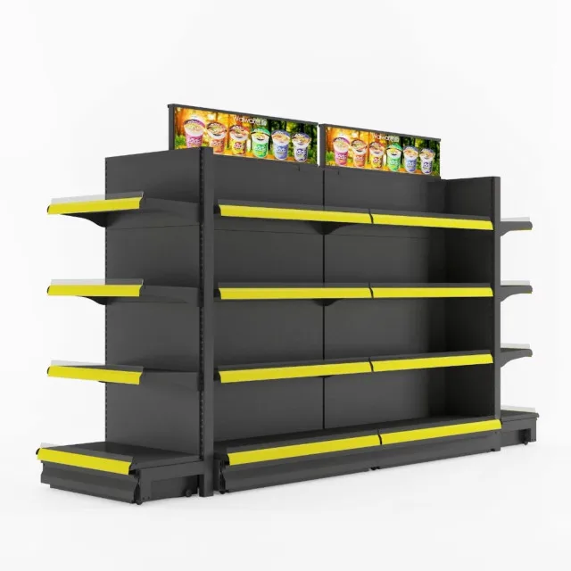 5 layers,Double side Wholesale Store shelving Manufacture Supermarket Display Rack Hot Selling Supermarket Shelves