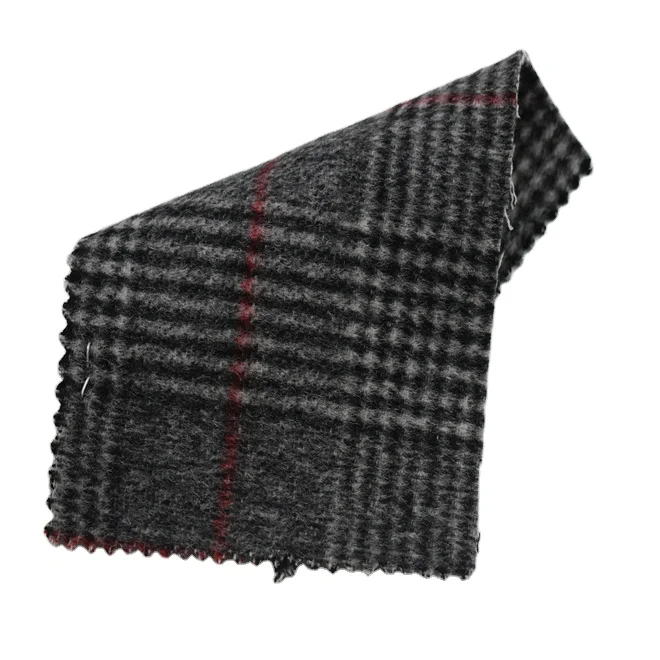 Merino Wool Wales Checks Jackets Suits Fabric High Quality