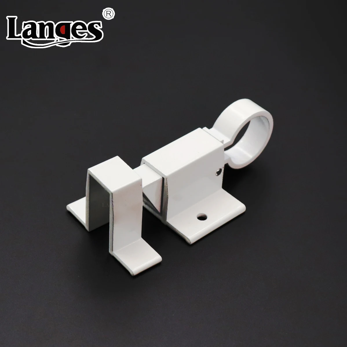 Aluminum Alloy Door White Gate Pull Automatic Rebound Spring Loaded Bolt Latch Security Door Catch