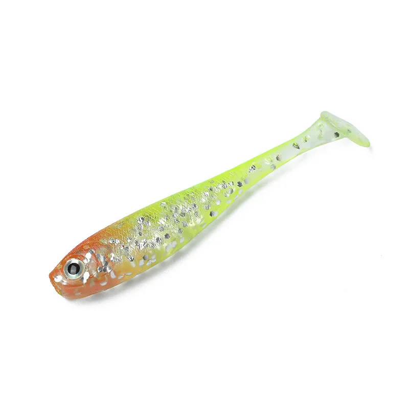 Factory Wholesale Plastic Lead Lure Head Jointed Fish Shad Catfish Soft Pvc Bait Rubber Fishing