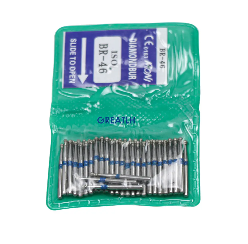 High Speed Polishing Whitening Tools Dental Burs Dental Diamond Bur FG Drills