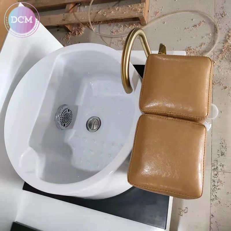 foot spa double minimalist custom fish pedi chairs manicure and pedicure station with bowl base