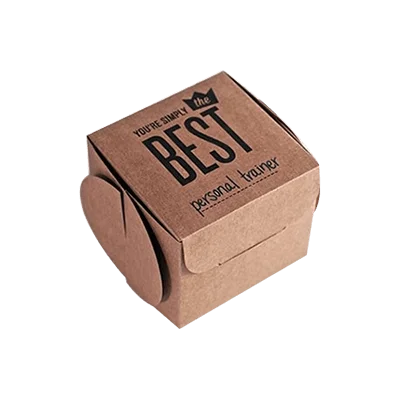 Recycled Single Color Foldable Socks Kraft Paper Drawer Brown Gift Box