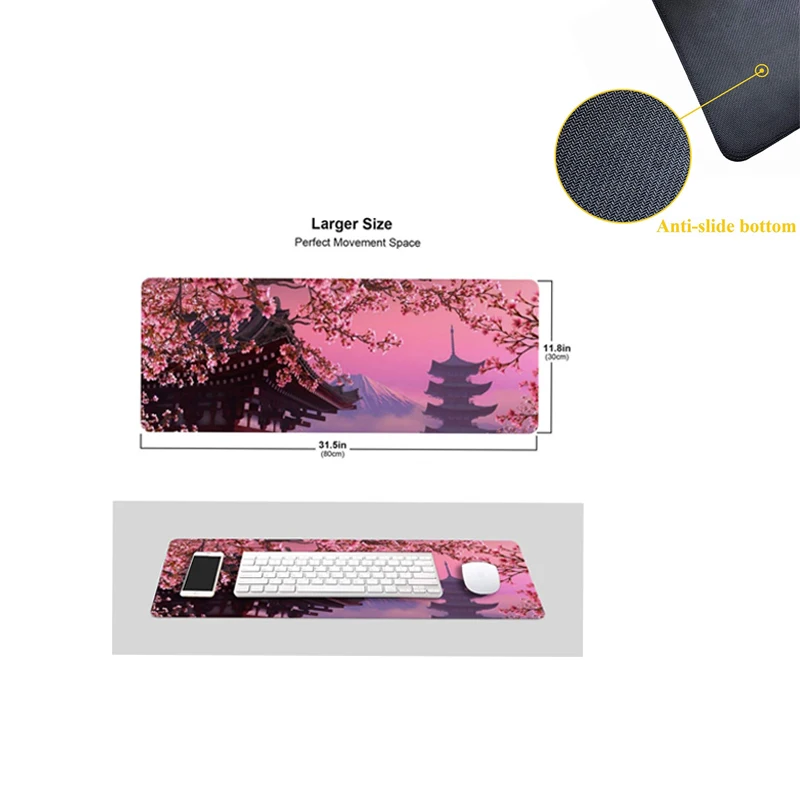 Custom LOGO Pattern Smooth Comfortable Factory wholesale price Mouse pad for game