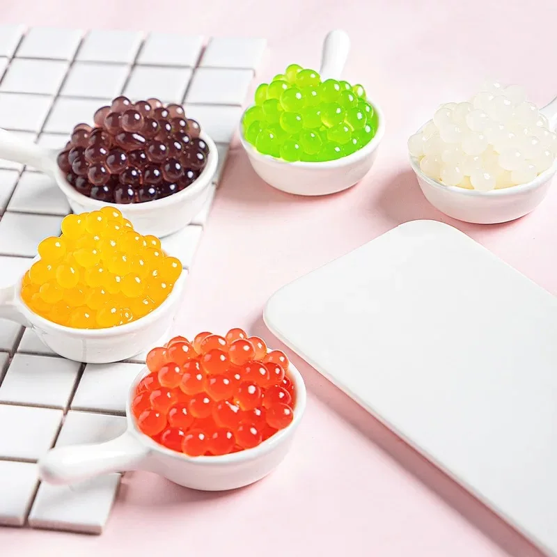 BOBER TEA1300 grams wholesale pearl milk tea ingredients will eat blueberry flavor burst Popa