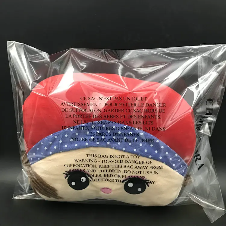 2025 Wholesale Price Small Self Adhesive Seal Custom Clear Transparent Gusseted Clothing Socks Garment BOPP Opp Plastic Bag