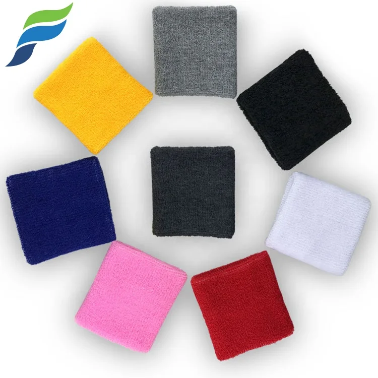 Custom elastic blank sweatband wrist event wristbands