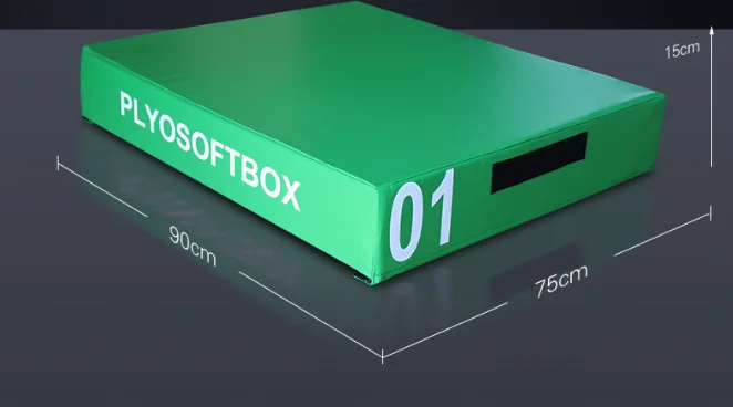 Fitness Plyometric Plyo Box PVC EPE 4 in 1 Soft Jump Box