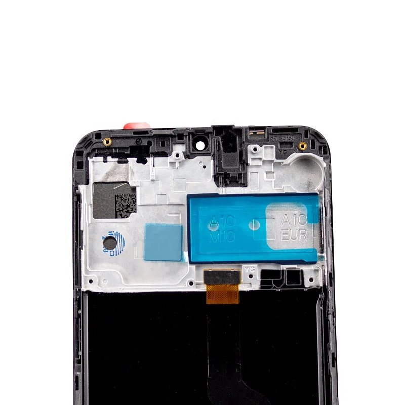 Мобильный телефон ЖК-дисплей для Samsung Galaxy A10 A105 A105F SM-A105F A105A с рамкой ЖК-дисплея samsung аналагово-цифровой преобразователь