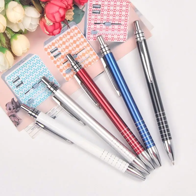 Cheap metal stylus pen automatic ball pen making machine pens with custom logo promotional