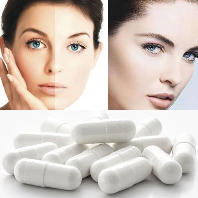 Skin Whitening Capsule Tablet Brighten Lightening L-cysteine Arbutin Softgels