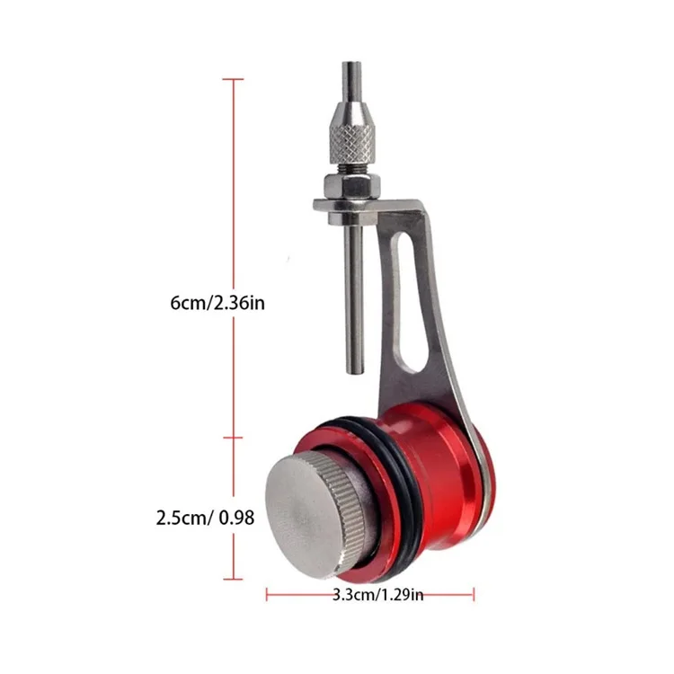 Wholesale in Stock Colorful Full Stainless Steel Fishing Bobbin Knotter