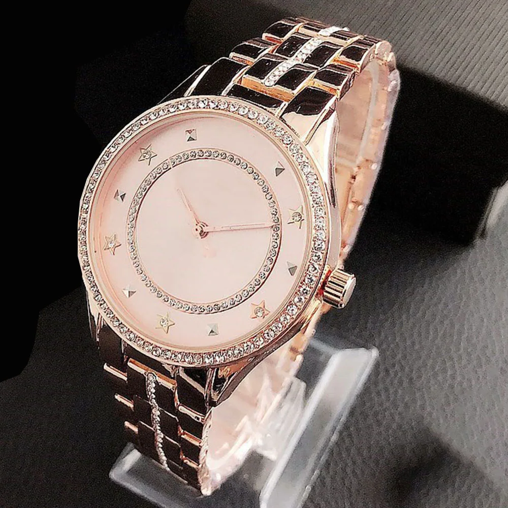 watch design automatic custom brand drop shipping cheap bussiness luxury crystal women wristwatches made in china price