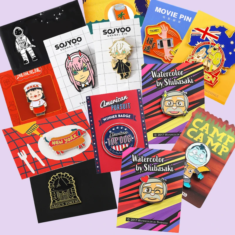 New Design Letter Brooch Pin Fashion Logo Noctilucent Soft Enamel Dye Black Zinc Alloy Cartoon Mexican Pins For Hats