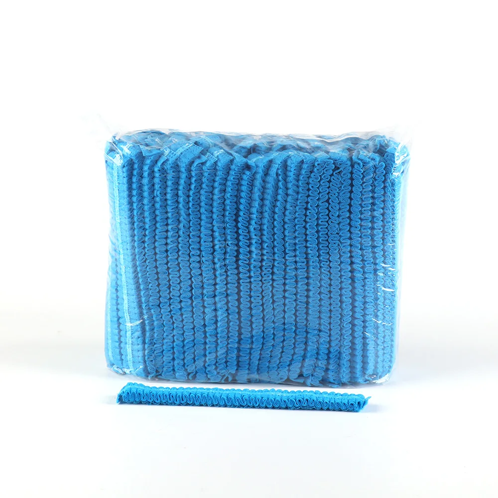 Nonwoven disposable mob medical hair bouffant cap
