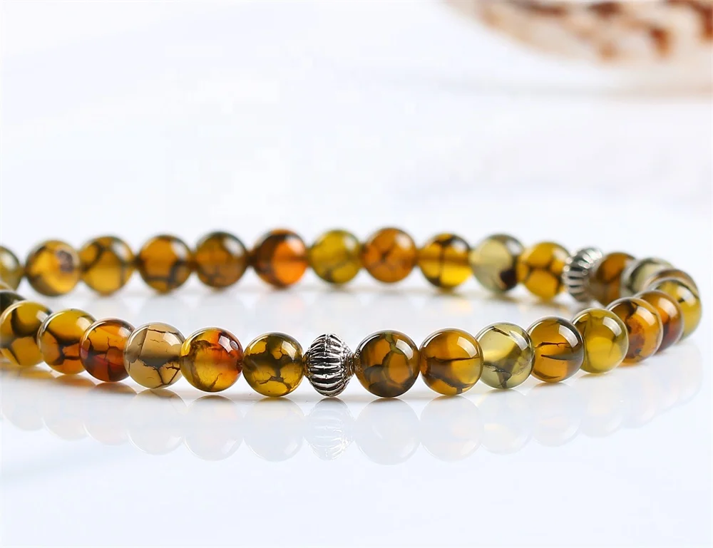 Wholesale Tasbeeh Natural agate Stone Beads 33  Rosary Muslim Tasbih Islamic Prayer Beads Necklace